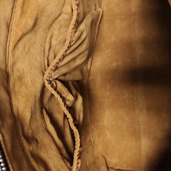 Patricia Nash Fall Orange Leather Large Handbag - Picture 11 of 16